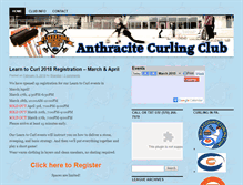 Tablet Screenshot of anthracitecurling.com
